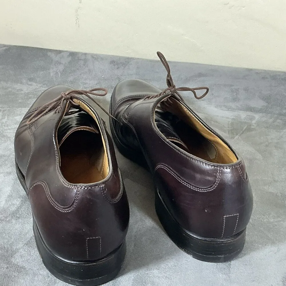 Alden Shell Cordovan 9.5 D Brooks Brothers Color 8 Oxblood Cap Toe Men’s Shoes